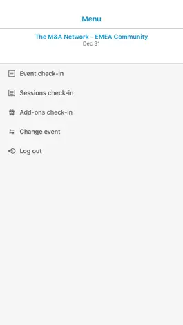Game screenshot The M&A Network EMEA Check-in hack