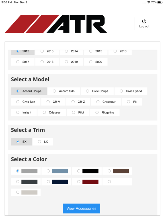 Auto Trim Restyling iPad screenshot 4 - Business app