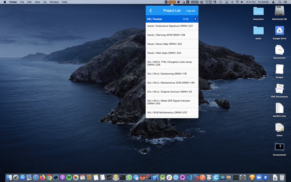 #2. Stempl Time Tracker (macOS) Podle: OpenResearch GmbH