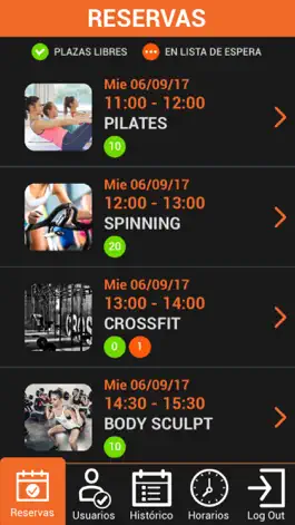 Game screenshot Ufit Booking apk