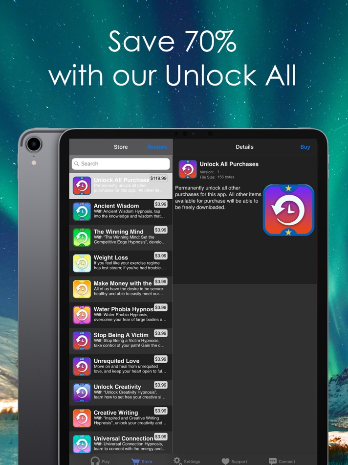 #5. Relaxation Guided Hypnosis (iOS) Podle: Hypnosis and Meditation for Success, LLC