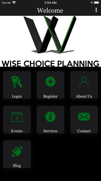 Screenshot #1 pour Wise Choice Planning