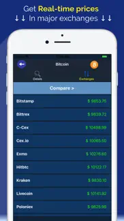 coin markets - crypto tracker iphone screenshot 4