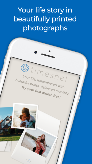 timeshel- monthly photo prints Screenshot