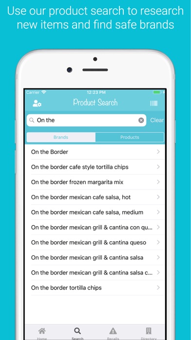 ALLERGEN INSIDE - Food Scanner Screenshot