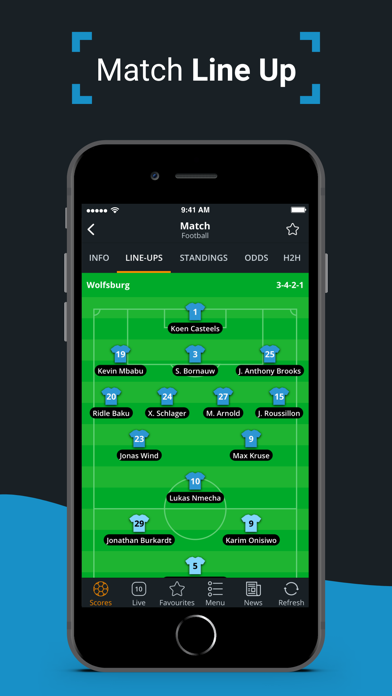 Livescore by SoccerDesk Screenshot