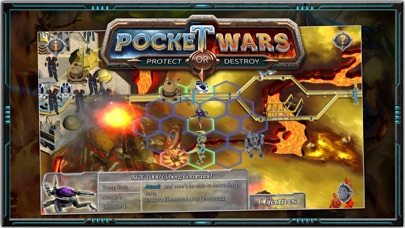 Pocket Wars Protect or Destroy Screenshot