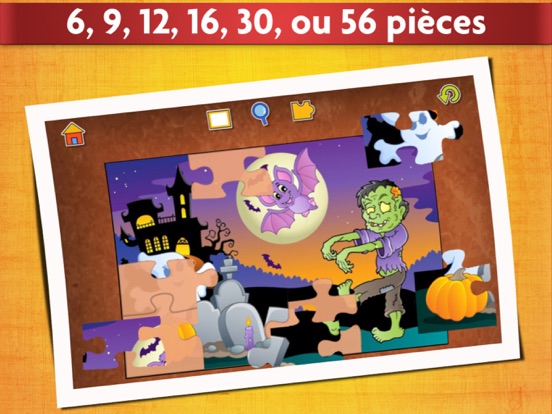 Screenshot #5 pour Jeu de Puzzle Halloween