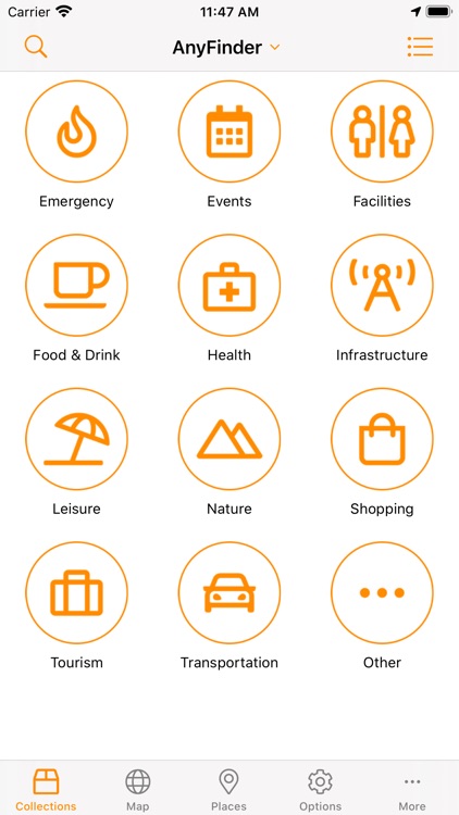 AnyFinder - Places Around You