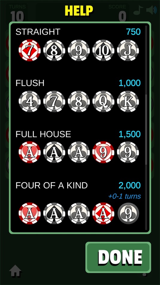 #6. Royal Flush Game (iOS) 由: David Barile