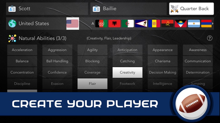 Football Superstar: US Edition