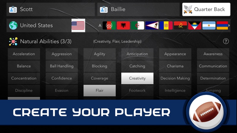 Football Superstar: US Edition screenshot 2