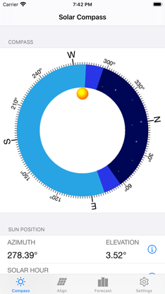 PV Optimizer & Solar compass screenshot 1