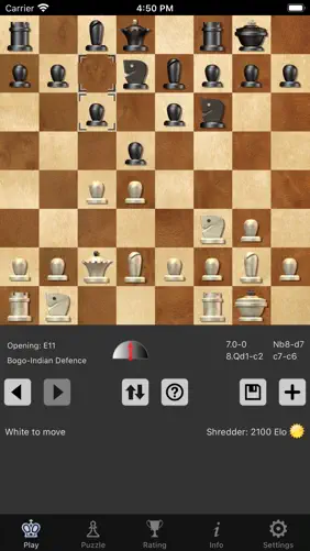 Shredder Chess screenshot 1