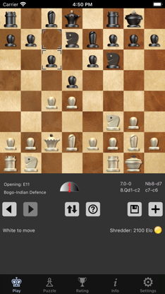 Shredder Chess screenshot 1