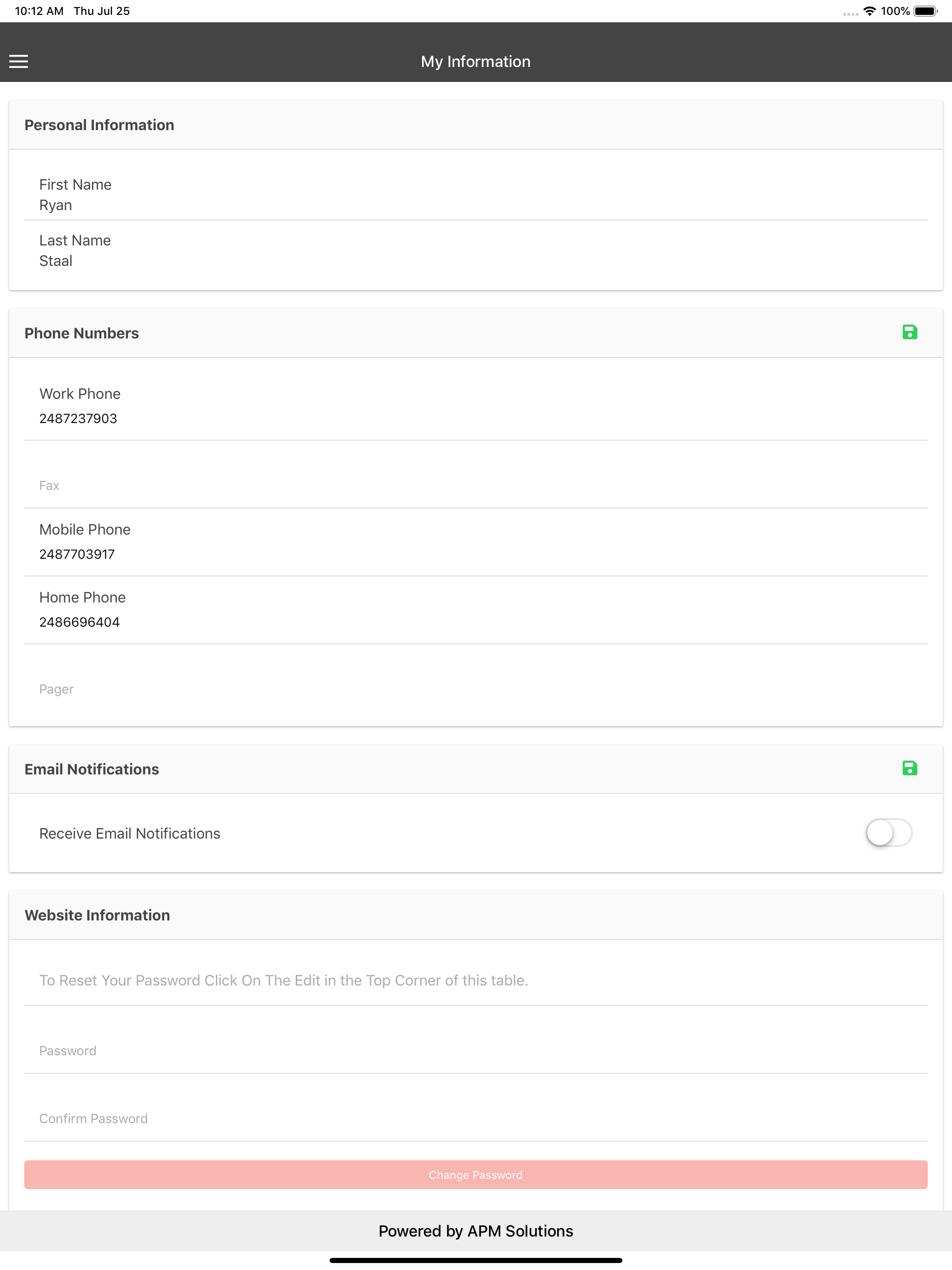 Advanced Practice Management screenshot 7