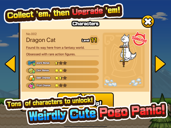 Go! Go! Pogo Cat iPad screenshot 5 - Games app