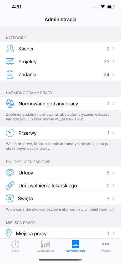 atWork Ewidencja Czasu Pracy