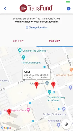 TransFund ATM Locator screenshot 3