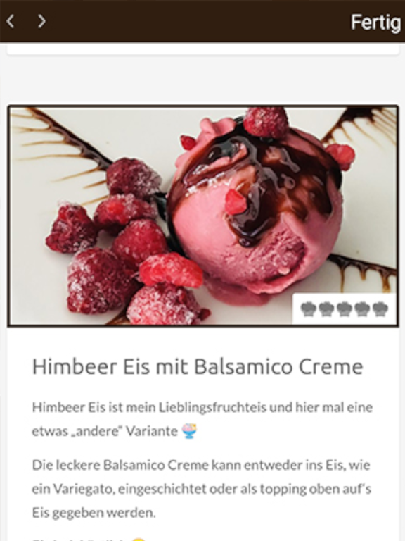 Screenshot #5 pour Eis-Perfecto - Eis Rezepte