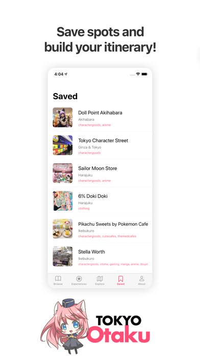 Tokyo Otaku iPhone screenshot 6 - Travel app