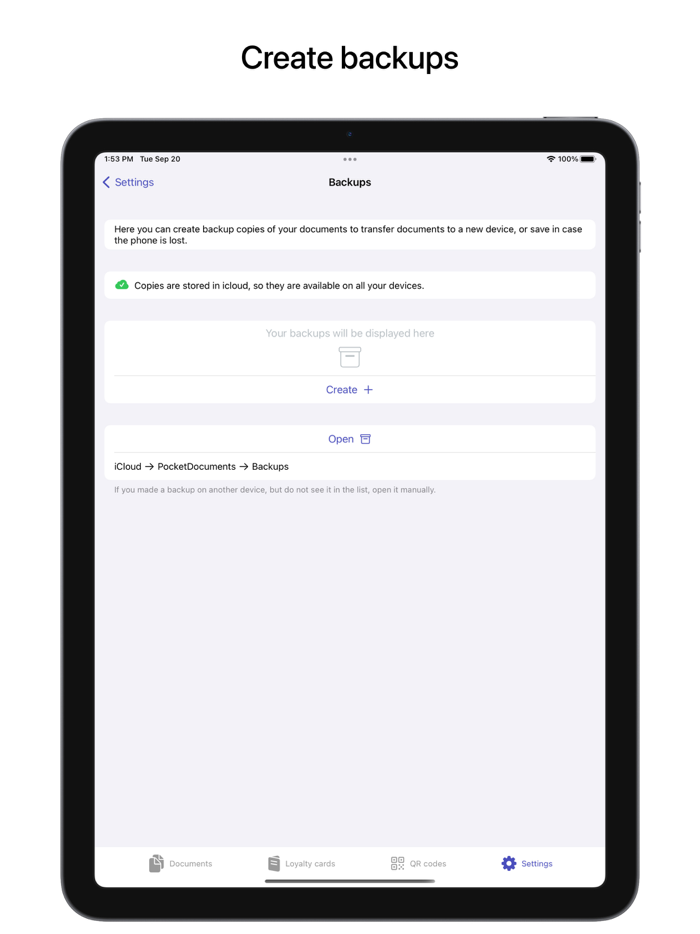 Pocket Docs - Document Storage