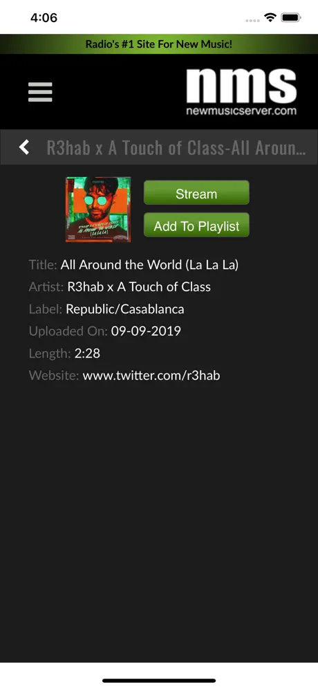New Music Server