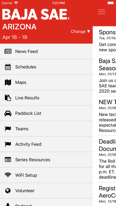 How to cancel & delete Baja SAE from iphone & ipad 2