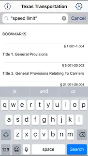 tx transportation code 2024 iphone screenshot 1