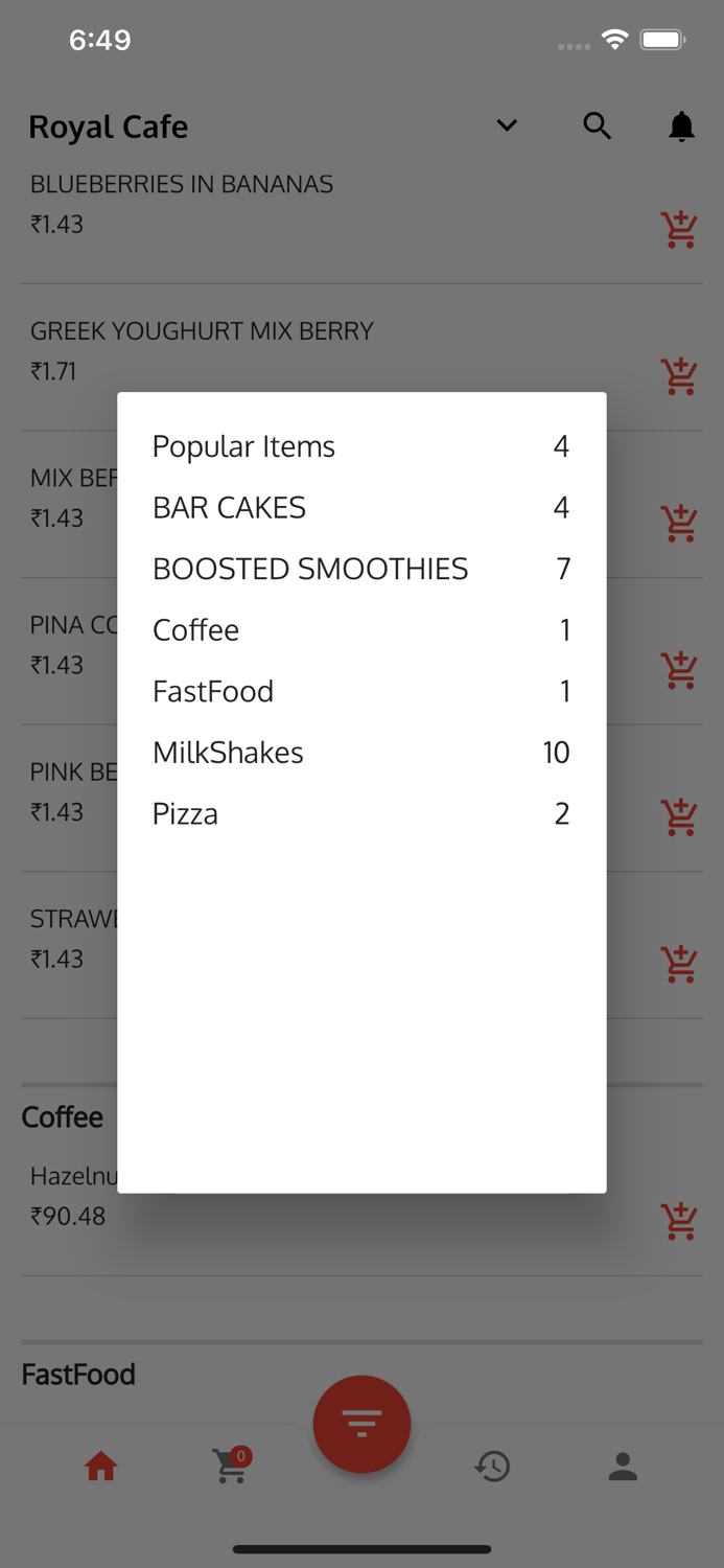 Capto-PickupDelivery and Dinein