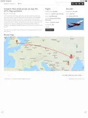 the aviation herald - feed ipad bildschirmfoto 2