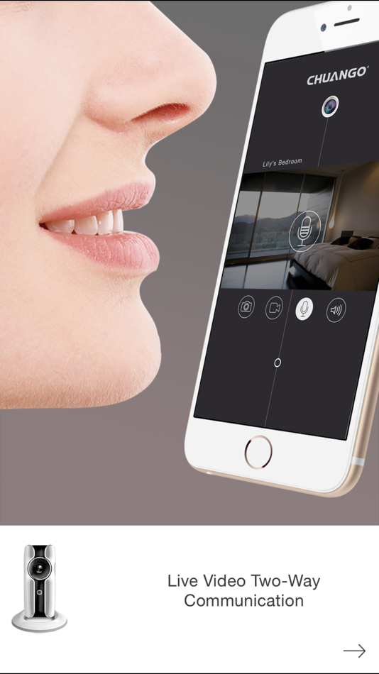 #3. IP116 Camera (iOS) 由: Chuango Security Technology Corporation