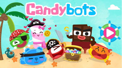 CandyBots Kids - ABC 123 World iPhone screenshot 1 - Education app