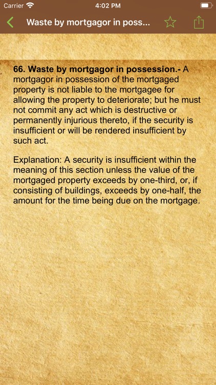 Transfer Of Property Act: 1882