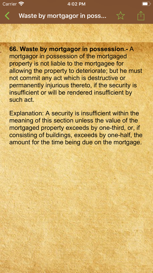 #2. Transfer Of Property Act: 1882 (iOS) 由: Mohit Agarwal