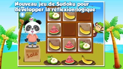 Screenshot #2 pour Sudoku à fruits de Lola LITE