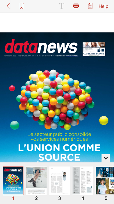 Data News(fr) Screenshot