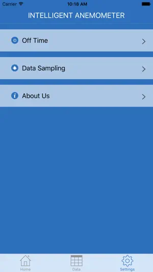 INTELLIGENT ANEMOMETER screenshot 4