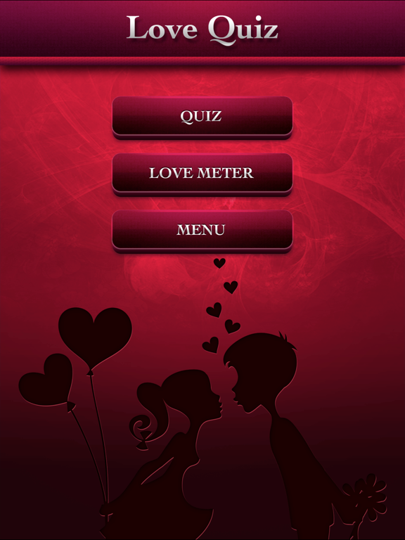 Love Quiz! iPad screenshot 1 - Entertainment app