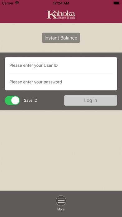 Kahoka State Bank Screenshot