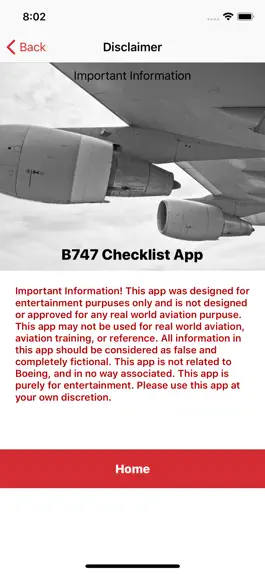 Game screenshot B747 Checklist apk