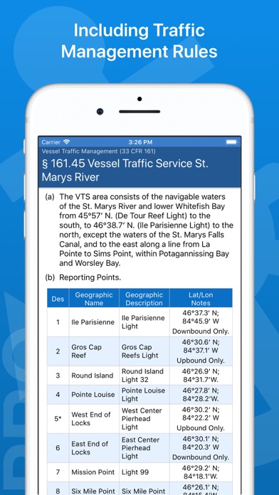 Navigation Rules Pro Screenshot