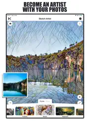 photo effects - sketch artist iPad Captures Décran 1