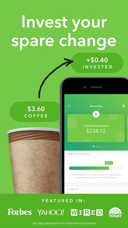 Acorns: Invest Spare Change screenshot-0