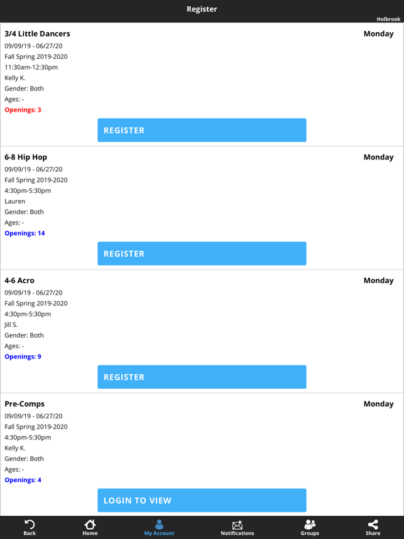 Encore Dance Academy iPad screenshot 4 - Sports app