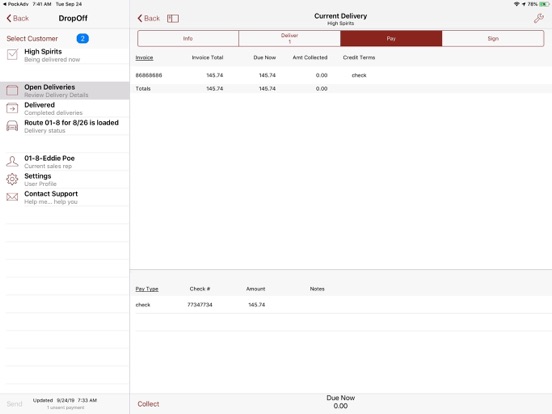 Screenshot #5 pour Pocket DropOff