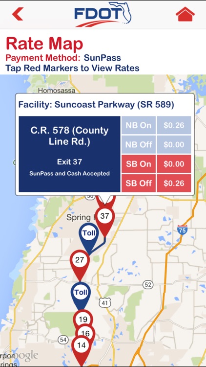 FDOT Toll Calculator screenshot-4