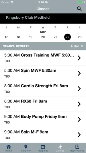 Kingsbury Club Medfield screenshot 4