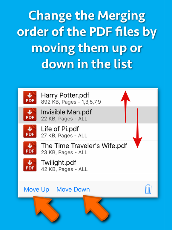 Screenshot #4 for PDF Joiner & Merger