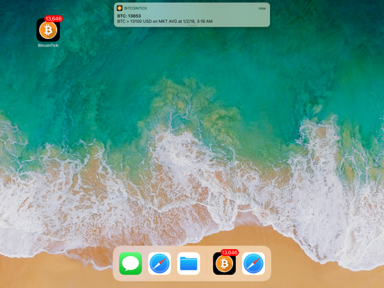 Screenshot #6 pour BitcoinTick Pro Bitcoin Ticker